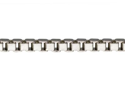 Catena Maglie Quadre A Metro, 1,9 Mm, Argento 925 - Immagine Standard - 1