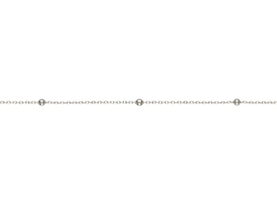 Chaine Forcat Boule 13 1,35mm 4,50gm Argent 925