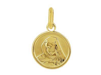 Ciondolo Virgo Da 10 Mm, Oro Giallo 18 Carati - Immagine Standard - 1