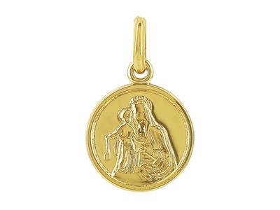 Charm San Cristoforo 10 Mm, Oro Giallo 18 Carati - Immagine Standard - 1