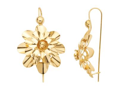 Orecchini Nido D?ape 22 X 34 Mm, Oro Giallo 750 - Immagine Standard - 1