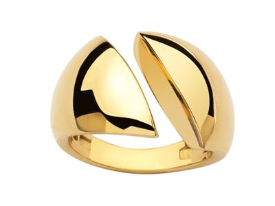 Anello Largo Traforato, 3,60  15,80 Mm, Oro Giallo 18 Ct, Dito 56