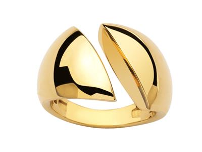 Anello Largo Traforato, 3,60  15,80 Mm, Oro Giallo 18 Ct, Dito 56