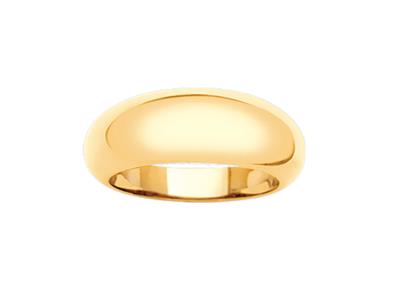 Anello 8 Mm, Oro Giallo 18 Carati, Dito 47 - Immagine Standard - 1