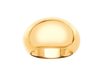 Anello 14 Mm, Oro Giallo 18 Carati, Dito 54 - Immagine Standard - 1