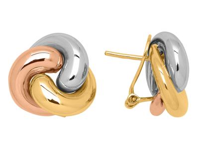 Orecchini Tourbillon 17 Mm, 3 Ori 18k