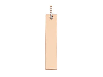 Ciondolo-A-Barra,-Diamanti-Da-0,04-Ct...