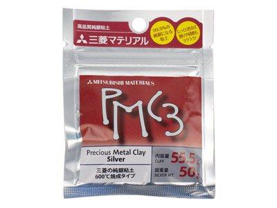 Precious Metal Clay 3 Pmc3 , 55,5 G,argilla Argent