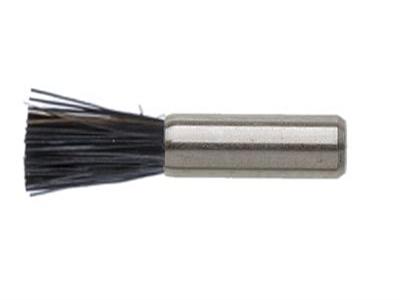 Spazzola Di Seta Nera Non Montata, Hatho - Immagine Standard - 2