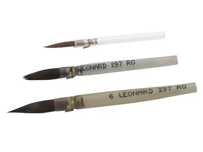 Pennello Per Borace N. 2, 2,00 Mm, Leonard - Immagine Standard - 2