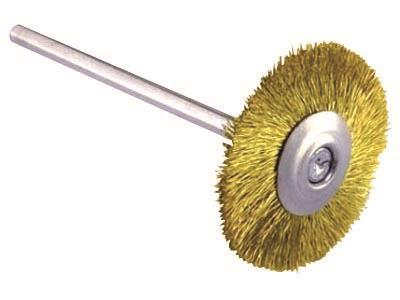 Spazzolina Circolare In Ottone, Diametro 19 Mm, Hatho