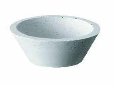 Mola A Tazza In Silicone, Bianca, Grana Grossa, 11 X 6 Mm, N. 1011, Eve - Immagine Standard - 2