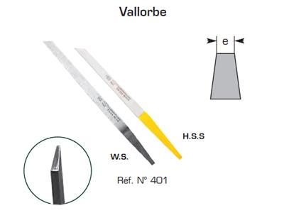 Bulini Filo Piatto Svizzero, Qualit@ Hss, Rif. 401, N. 4 - 0,40 Mm, 65mm, Vallorbe - Immagine Standard - 2