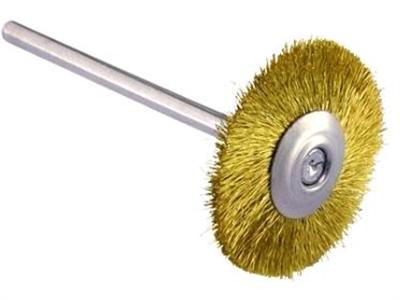 Spazzolina Circolare In Ottone, Diametro 22 Mm, Hatho
