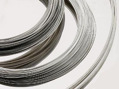 Filo Tondo Argento 950 Ricotto, 0,80 MM
