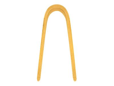 Chiusura Triangolare 11,3 X 5 Mm, Oro Giallo 18 Carati. Ref. 07251-4