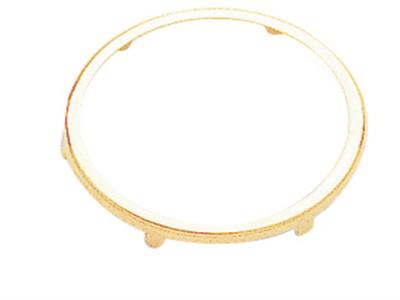 Montatura Liscia Per Moneta Da 10 Frs, Oro Giallo 18k. Rif. 02510