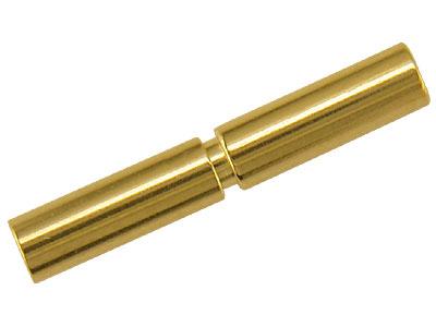 Chiusura A Baionetta Diametro Interno 2,10 Mm, Oro Giallo 18 Kt. Rif. 17160