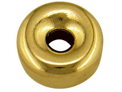 Distanziatore Liscio Da 3,3 Mm, Oro Giallo 18 Carati. Rif. 04755