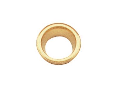 Bate Conico 5 X 0,7 Mm, Per Pietra Rotonda Di 4,3 Mm, Oro Giallo 18 Ct. Ref. 04450