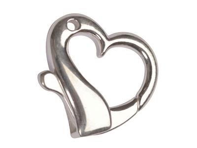 Chiusura Cuore 18 X 18 Mm, Argento 925 Ref. 28016