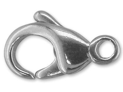 Chiusura Per Manetta Barocco Fuso 13 Mm, Argento 925 Ref. 27033