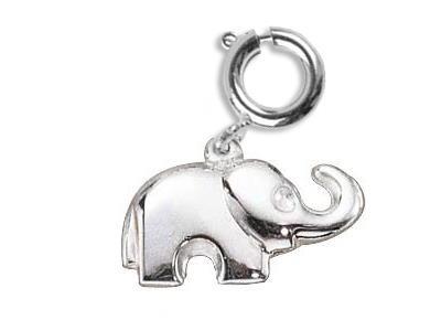 Ciondolo Elefante 6 Mm, Argento 925