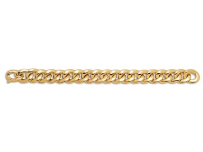 Bracciale Con Catena A Cordoncino 15 Mm, 20,5 Cm, Oro Giallo 18 Carati