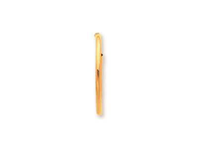 Orecchini A Cerchio, Filo Rotondo 1,2 Mm, Diametro Esterno 10 Mm, Oro Giallo 18 Ct. - Immagine Standard - 2