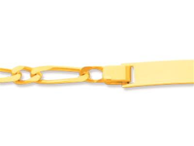 Identit@ Beb} Maglia Altern{e 1/1,14 Cm, Oro Giallo 18 Carati - Immagine Standard - 2