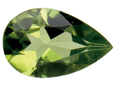 Peridoto, Pera, 6 X 4 MM