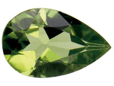 Peridoto, Pera, 7 X 5 MM