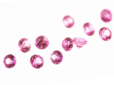 Zaffiro Rosa, Tondo, 1,5 MM - Immagine Standard - 3