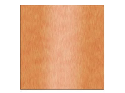 Lamina In Rame, 75 X 75 X 0,7 mm - Immagine Standard - 2