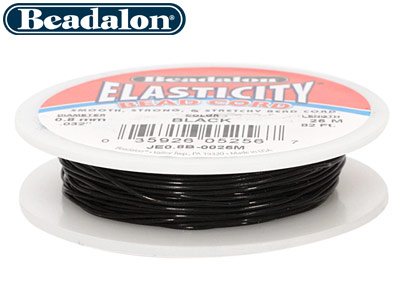 Filo Elastico Beadalon Nero 0,5 Mm,25 Metri - Immagine Standard - 2