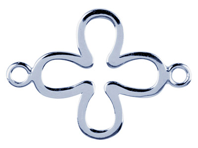 Separatore A Forma Di Fiore, Argento 925, Sacchetto Da 5