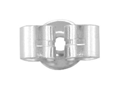 Chiusura A Farfalla In Argento 925,confezione Da 25 Paia - Immagine Standard - 2