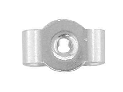 Chiusura A Farfalla In Argento 925,confezione Da 25 Paia - Immagine Standard - 3