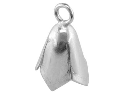 Campana Smerlata, Modello Grande, Argento 925, Sacchetto Da 6