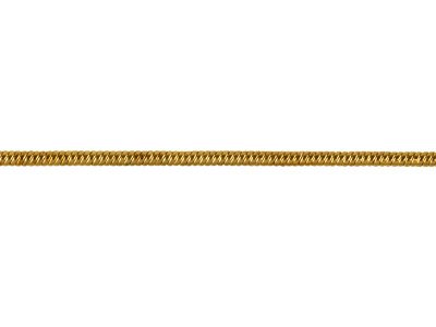 Catena A Coda Di Topo, 1,1 Mm/40 Cm, Placcata In Oro - Immagine Standard - 2