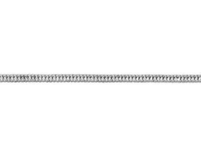 Catena A Maglia Serpente 1,1 Mm, 45cm, Argento* - Immagine Standard - 2