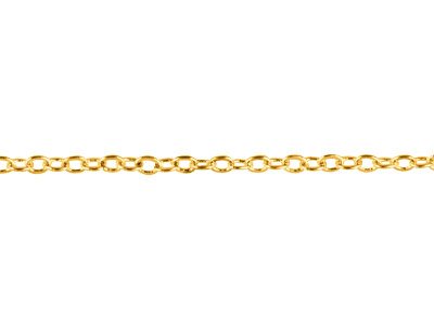 Catena A Maglie Forzate 1,6 Mm, 40 Cm, Oro* - Immagine Standard - 2