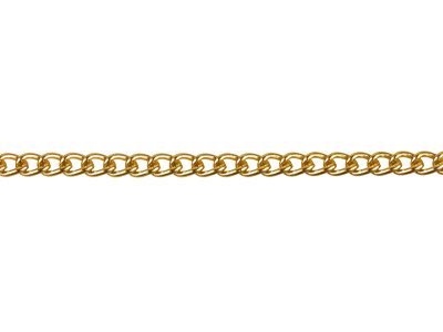Catena A Maglie Barbazzale 2,8 Mm, Lunghezza 1 Metro, Oro