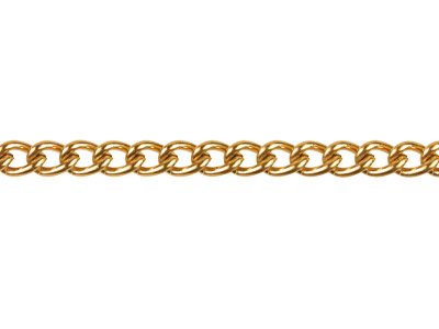 Catena A Maglie Barbazzale 4,4 Mm, Lunghezza 1 Metro, Oro