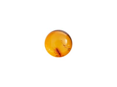 Ambra Naturale, Cabochon Rotondo 5 MM - Immagine Standard - 1