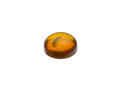 Ambra Naturale, Cabochon Tondo, 6 MM - Immagine Standard - 3