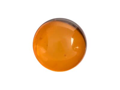 Ambra Naturale, Cabochon Tondo, 10 MM - Immagine Standard - 1