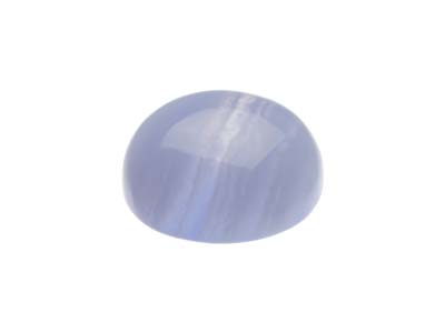 Agata Dal Pizzo Blu, Cabochon Tondo, 10 MM - Immagine Standard - 3