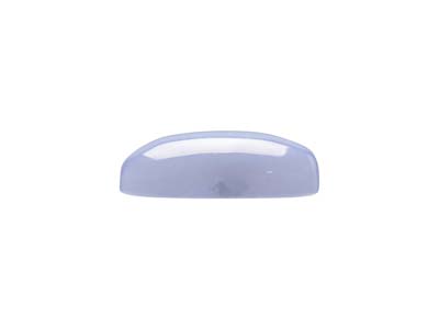 Agata Dal Pizzo Blu, Cabochon Ovale, 10 X 8 MM - Immagine Standard - 2