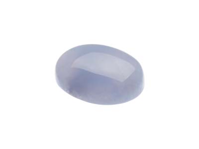 Agata Dal Pizzo Blu, Cabochon Ovale, 10 X 8 MM - Immagine Standard - 3